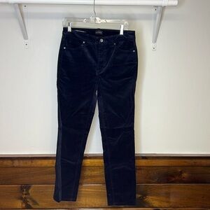Talbots‎ Navy Blue Corduroy Straight Leg Pants- 6P
